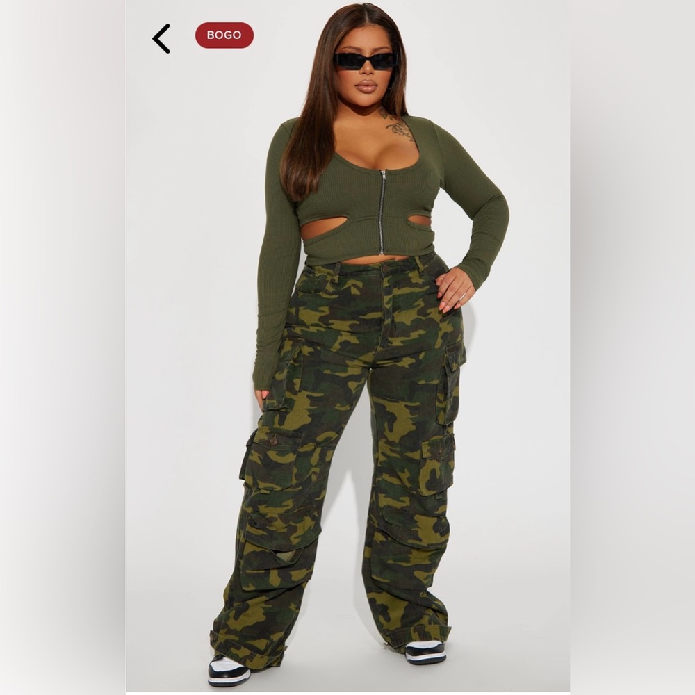 Camouflage Cargo Pants